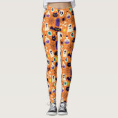 Fledermäuse und Schädel Leggings (Vorderseite)