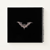 Fledermäuse und Spinnen Spooky Goth Notizblock (Rückseite)