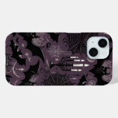 Fledermäuse und Spinnennetze Case-Mate iPhone Hülle (Rückseite (Horizontal))