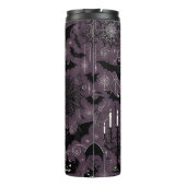 Fledermäuse und Spinnennetze Thermosbecher (Rückseite)