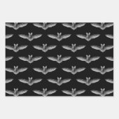 Fledermäuse Verpackungspapiere Geschenkpapier Set (Vorderseite)