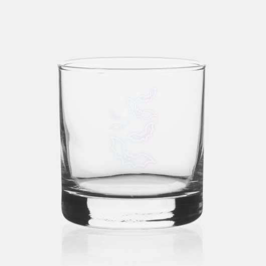 Fledermäuse Whiskyglas (Rückseite)