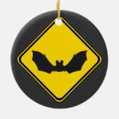 Fledermäuse Xing! Keramik Ornament (Hinten)