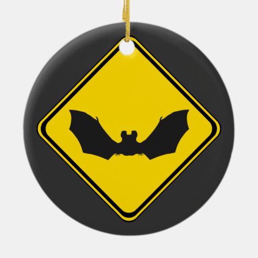 Fledermäuse Xing! Keramik Ornament (Hinten)