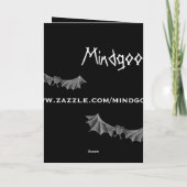 Fledermäusenkarte Karte (Rückseite)