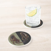 Fledermausflügel Untersetzer (Seite)