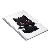 - "Fledermauskatze Blaze" Notizblock (Rechte Seite)