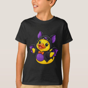 Fledermauskostüm Gummiente Halloween T-Shirt