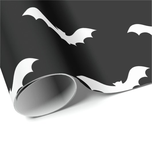 Fledermausmuster Geschenkpapier (Rolleneckpunkt)
