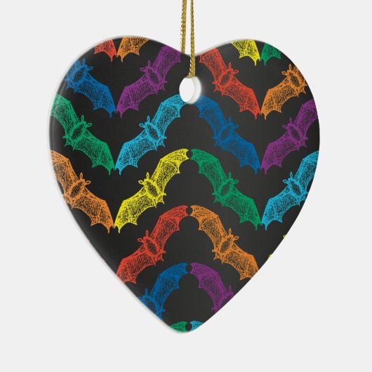 Fledermausornament Keramikornament (Rechts)