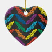 Fledermausornament Keramikornament (Hinten)