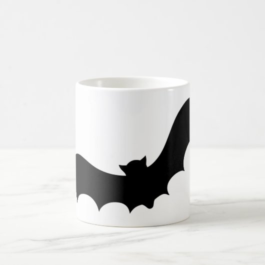 Fledermaussilhouette Kaffeetasse (Mittel)