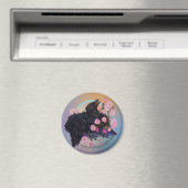 Fledgling Crow Magnet (In Situ (Geschirrspüler))