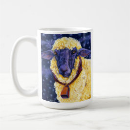 Fleece auf Erde - Starry Nachtschaf-Kaffee-Tasse Kaffeetasse