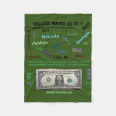 Fleece BABY BLANKET Unisex 30X40 in. /mmetropolim (Vorderseite)