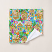 Fleece Badhandtuch Set (Waschlappen)