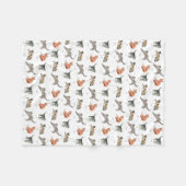 Fleece-Blanken Fleecedecke (Vorderseite (Horizontal))