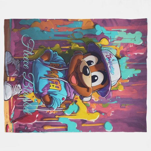 Fleece Blanket (Vorderseite (Horizontal))