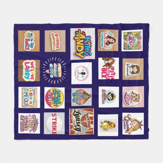 Fleece Blanket (Vorderseite (Horizontal))