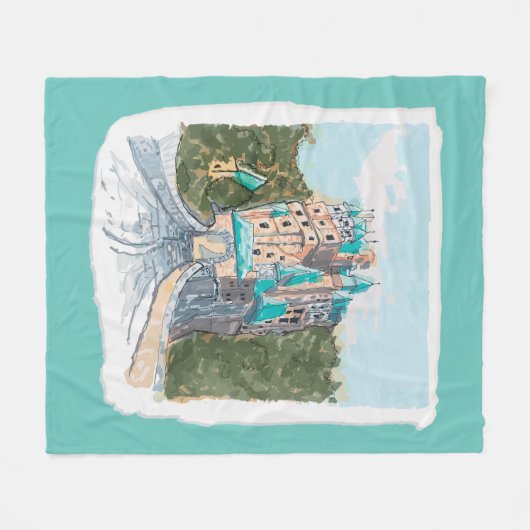 Fleece Blanket (Vorderseite (Horizontal))