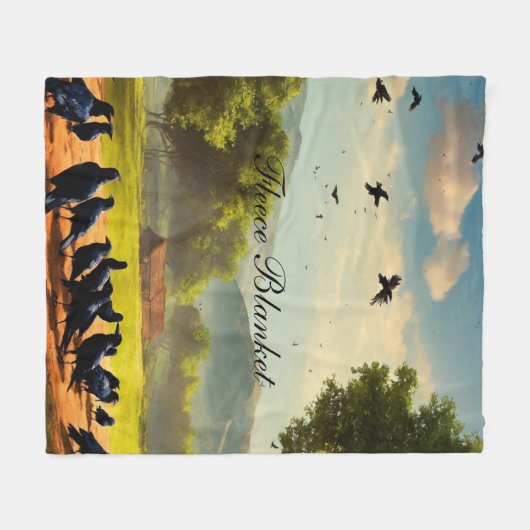Fleece Blanket (Vorderseite (Horizontal))