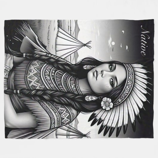 Fleece Blanket (Vorderseite (Horizontal))