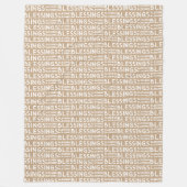 Fleece Blanket (Vorderseite)