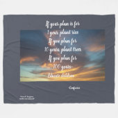 Fleece Blanket (Vorderseite (Horizontal))