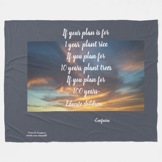 Fleece Blanket (Vorderseite (Horizontal))