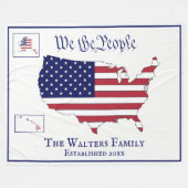 Fleece Blanket (Vorderseite (Horizontal))