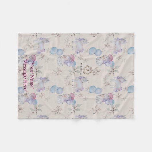 Fleece Blanket (Vorderseite (Horizontal))