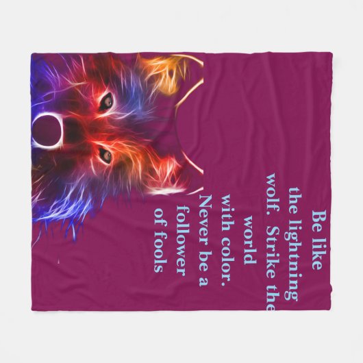 Fleece Blanket (Vorderseite (Horizontal))