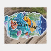 Fleece Blanket (Vorderseite (Horizontal))