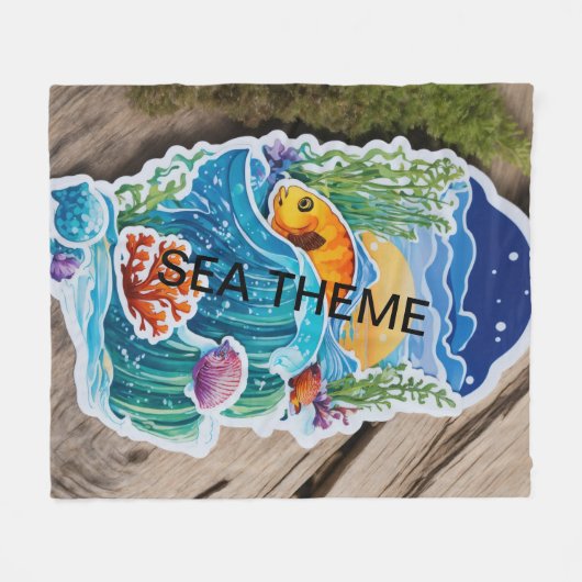 Fleece Blanket (Vorderseite (Horizontal))