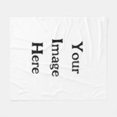 Fleece Blanket (280g) - beidseitig Flanell (Vorderseite (Horizontal))