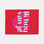 Fleece Blanket, 30"x40 (Vorderseite (Horizontal))