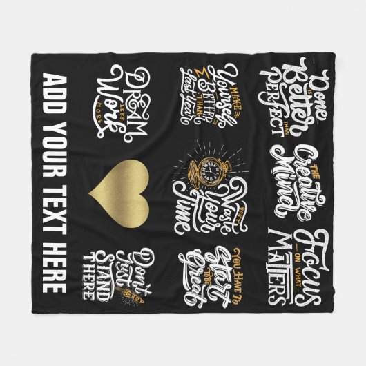 Fleece Blanket, 50"x60" (Vorderseite (Horizontal))