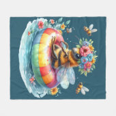 Fleece Blanket, 50"x60" (Vorderseite (Horizontal))