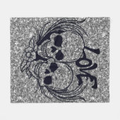 Fleece Blanket, 50"x60" (Vorderseite (Horizontal))