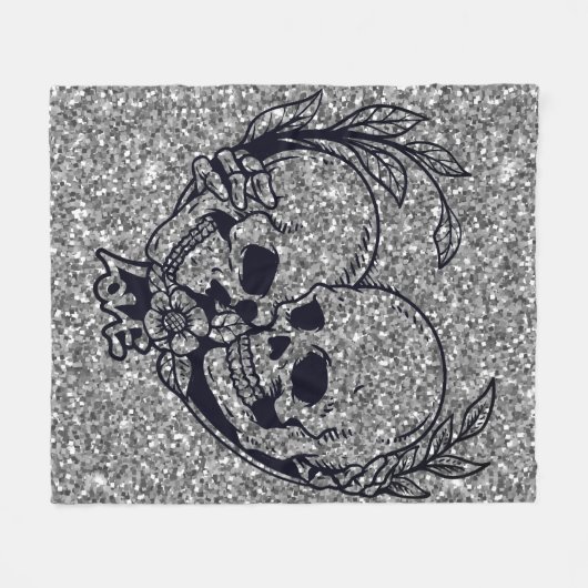 Fleece Blanket, 50"x60" (Vorderseite (Horizontal))