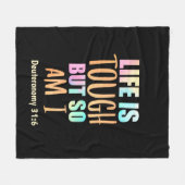 Fleece Blanket, 50"x60" (Vorderseite (Horizontal))