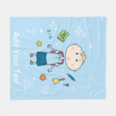 Fleece Blanket, 50"x60" (Vorderseite (Horizontal))