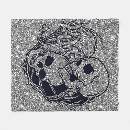 Fleece Blanket, 50"x60" (Vorderseite (Horizontal))