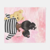 Fleece Blanket, 50"x60" (Vorderseite (Horizontal))