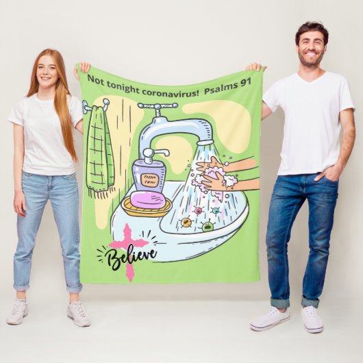 Fleece Blanket, 50"x60" (Beispiel)