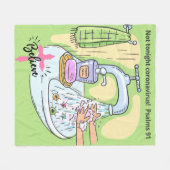 Fleece Blanket, 50"x60" (Vorderseite (Horizontal))