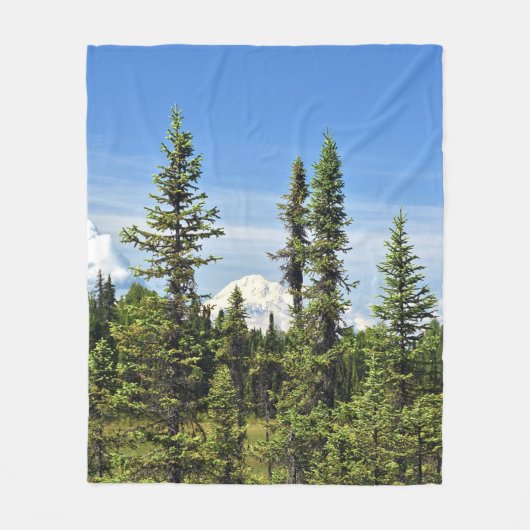 Fleece Blanket 50x60 von Mount Denali (Vorderseite)