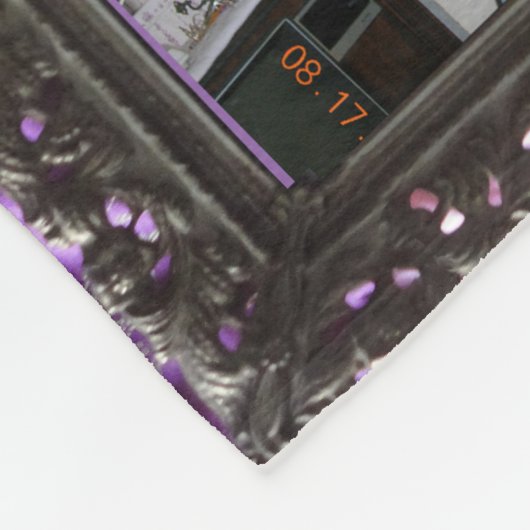 Fleece Blanket 5 Silver Frame Foto Inserts (Ecke)