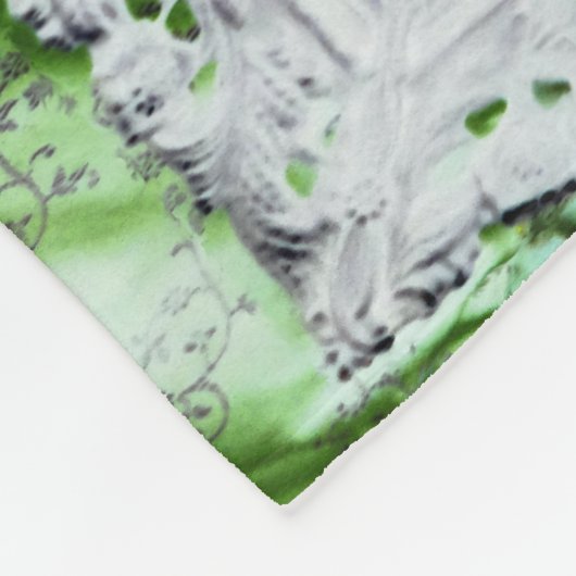 Fleece Blanket 5 Silver Frame Foto Inserts (Ecke)