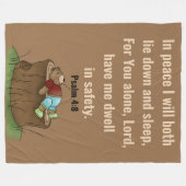- Fleece Blanket, 60"x80" (Vorderseite (Horizontal))